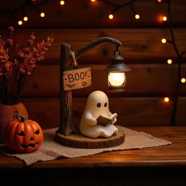 Cute Ghost Lantern Lamp