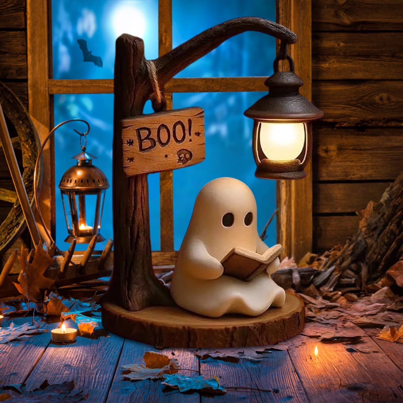 Cute Ghost Lantern Lamp