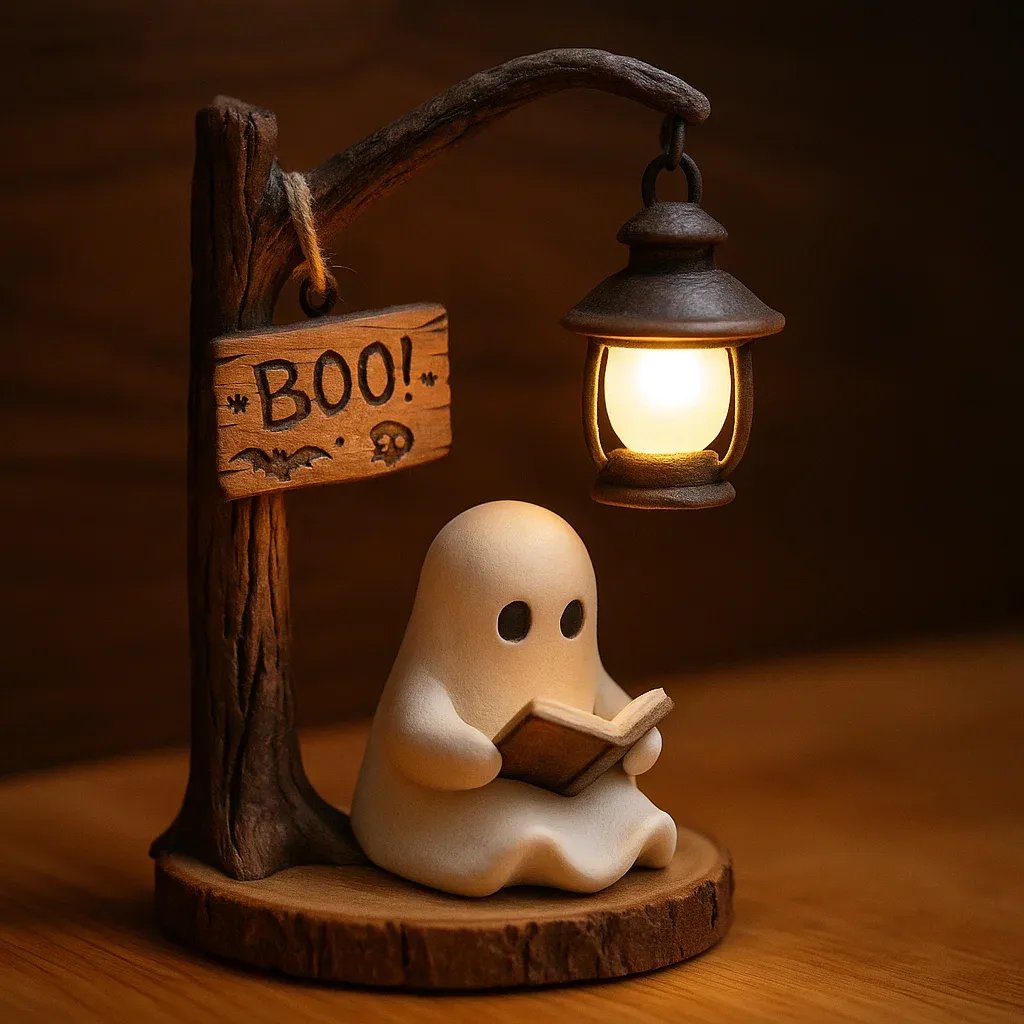 Cute Ghost Lantern Lamp