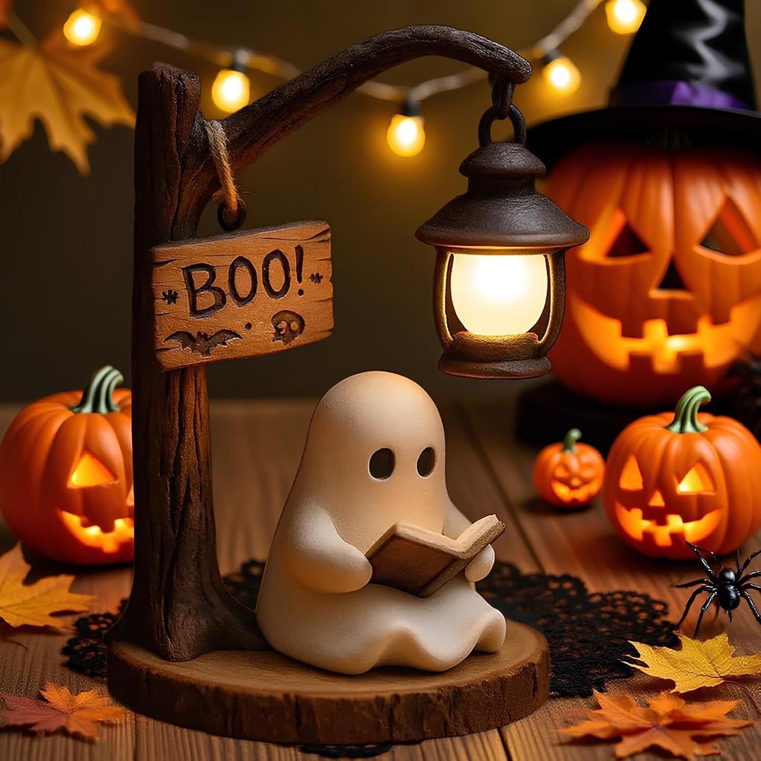 Cute Ghost Lantern Lamp