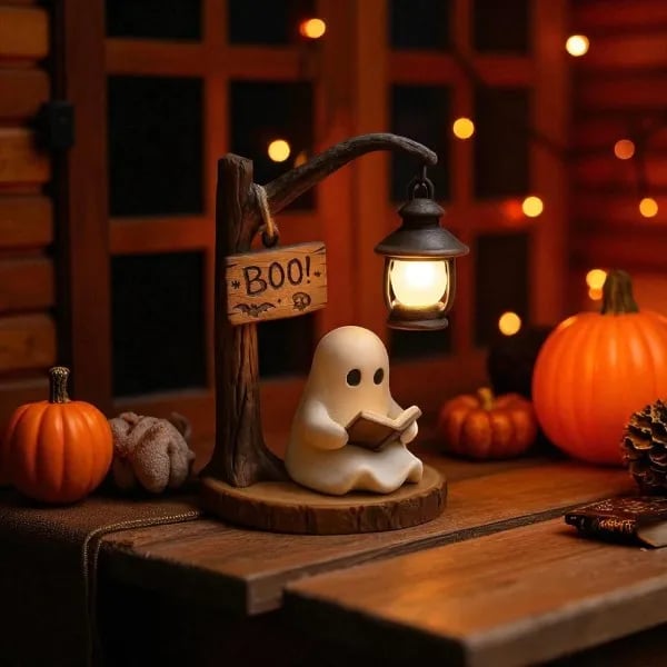 Cute Ghost Lantern Lamp